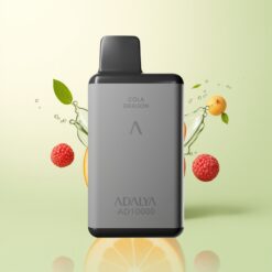 Adalya AD 10000 Puffs Oplaadbaar Space Grijs Cola Draak