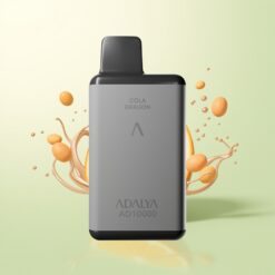 Adalya AD 10000 Puffs Space Grijs Oplaadbaar PC Mondstuk Engelse Heer