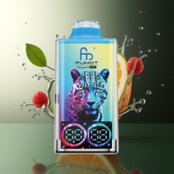 Fumot Leopard 40K Puffs Wegwerp Vape Dual Mesh Type-C Opladen Zwarte Draak Ijs