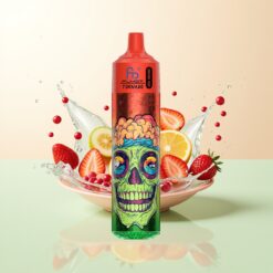 Fumot RandM Tornado 30000 Puffs 30mL 5% LED Aardbei Bessen Ijs