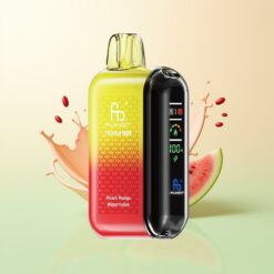 Fumot Tornado 20000 Pufs Dual Mesh 20ml Smart Display Perzik Mango Watermeloen