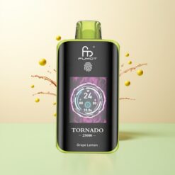 Fumot Tornado 25000 Puffs HD Scherm 700mAh Oplaadbaar 20ml Druif Citroen