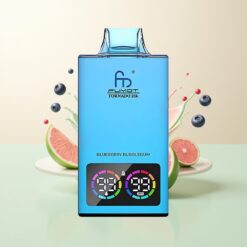 Fumot Tornado 35000 Dual Mesh 15ml Snel Opladen Blauwe Bes Bubblegum