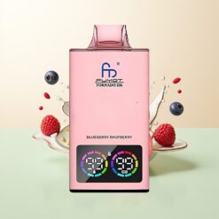 Fumot Tornado 35000 Dual Mesh RGB 15ml Blauwe Bes Framboos