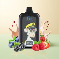 Fumot Tornado Digital Box 12000 Puffs 20ml Mesh Coil Oplaadbare Type-C Kers