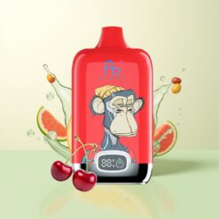 Fumot Tornado Digital Box 12000 Puffs Digitale Box Herlaadbare MTL Mesh Coil IJs Sorbet