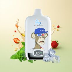 Fumot Tornado Digital Box 12000 Puffs Digitale Box MTL Mesh Aardbei Banaan