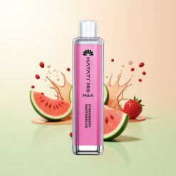 Hayati Pro Max 4000 Puffs Oplaadbare Wegwerp Vape Aardbei Watermeloen
