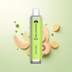 Hayati Pro Max 4000 Puffs Wegwerp Vape Verse Munt Dual 1.1 Ohm Mesh Coil 1400mAh Oplaadbaar TPD-Conform