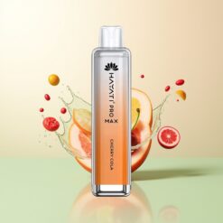 Hayati Pro Max 4000 Trekken Oplaadbare Kersen Cola