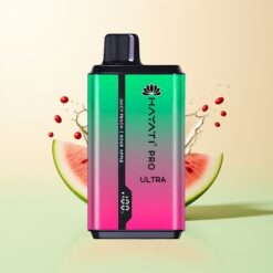 Hayati Pro Ultra 15000 Puffs 2x12ml 2% Watermeloen Kiwi Passievrucht