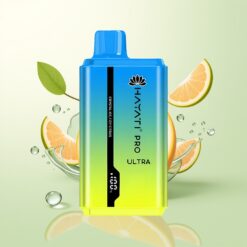 Hayati Pro Ultra 15000 Puffs 2x12ml 850mAh Kristal IJs Ijzige Citrus