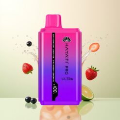Hayati Pro Ultra 15000 Puffs 850mAh 24ml 2% Zwarte Bes Citroen Aardbei Citroen