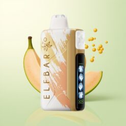 Elf Bar Ice King 40000 Puffs Oplaadbaar Aanpasbare Koeling Draak Aardbei-Banaan