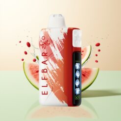 Elf Bar Ice King 40000 Puffs Oplaadbare Accu & Aanpasbare Koeling Watermeloen Ijs