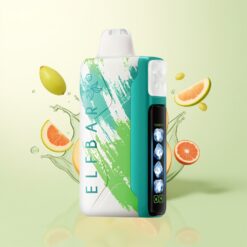 Elf Bar Ice King 40000 Puffs Oplaadbare Koelinstellingen Zuur Appel IJs