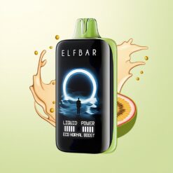 Elf Bar MoonNight 40000 Puffs USB-C Oplaadbare Wegwerp Vape Kiwi Passievrucht Guave
