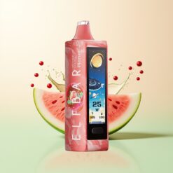 Elf Bar Planet 25000 Puffs Oplaadbaar Mesh Watermeloen Kers