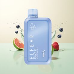 Elf Bar Raya D1 13000 Puffs Oplaadbare 650mAh Blauwe Bes Ijs