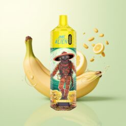 JNR Alien 10000 Puffs 850mAh Mesh Coil RGB LED Banana IJs