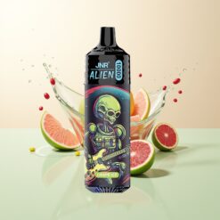 JNR Alien 10000 Puffs RGB LED Mesh Coil Druiven IJs