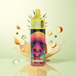 JNR Alien 10000 Puffs RGB LED Mesh Coil Sporty Design Ananas IJs