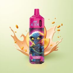 JNR Alien 10000 Puffs RGB Mesh Peach Mango Ananas