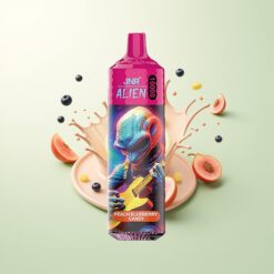 JNR Alien 10000 Puffs RGB Mesh Perzik Bosbes Snoep