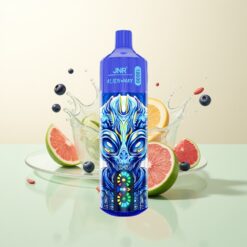 JNR Alien Max 18000 Puffs Dual Mesh Display Blauwe Bes Op IJs