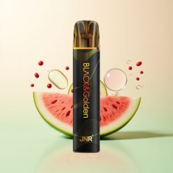 JNR Black&Golden 800 Puffs 550mAh 2ml TPD Bubblegum Watermeloen Wegwerp Vape