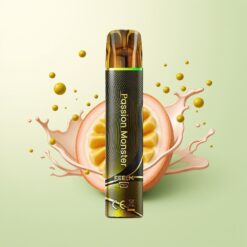 JNR Black&Golden 800 Puffs Passion Monster Wegwerp Vape 2ml 2% Nicotine TPD