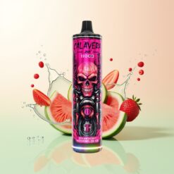 JNR Calavera 11000 Puffs Type-C 850mAh 21ml 1.0ohm Mesh Aardbei Watermeloen Ijs