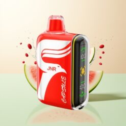 JNR Capsule 15000 Puffs 850mAh 20ml 20W Dual Mesh Coil Smart LED Display Boost Mode Type-C Quick Charge Watermeloen Ijs