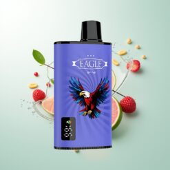JNR EAGLE Smart 23000 Puffs Digitaal Scherm Mesh Coil Blauwe Framboos Kers