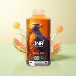 JNR Falcon X 18000 Puffs Dubbele Mesh Coil Type-C Snelopladen Gummybeertje