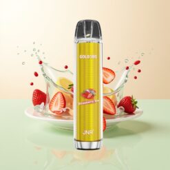 JNR Glod380 6000 Puffs 1500mAh 1.0ohm 13ml Aardbei IJs