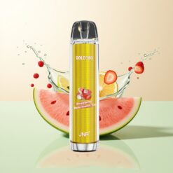JNR Glod380 6000 Puffs 1500mAh 1.0ohm 13ml Aardbei Watermeloen Ijs