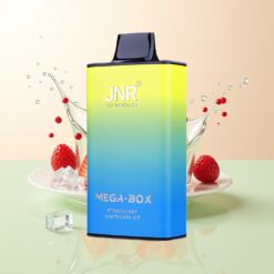 JNR Mega Box 25000 Puffs Dubbele Mesh Snelle Oplading Aardbei Framboos Ijs