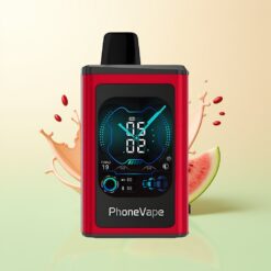 JNR PhoneVape 30000 puffs Oplaadbare Turbo Luchtstroom App Perzik Mango Watermeloen