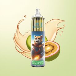 JNR Rocket-X 12400 Puffs Ajusteerbare Luchtstroom RGB Mesh Coil Type-C Snellaad Kiwi Passievrucht Guave