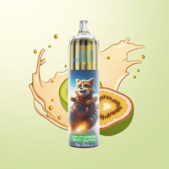 JNR Rocket-X 12400 Puffs RGB Mesh Coil Type-C Kiwi Passievrucht Guave Wegwerp Vape