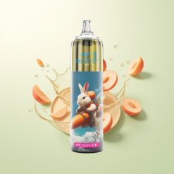 JNR Rocket-X 12400 Puffs RGB Verstelbare Luchtstroom Perzik IJs