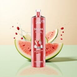 JNR Shisha Hookah 12000 Puffs 750mAh 24ml 0.6 Ohm Type-C Watermeloen Ijs