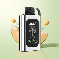 JNR Shisha Hookah Box 20500 Puffs HD Display 1000mAh 25ml Dual Mesh Coil Type-C Quick Charge 0%/2%/5% Dubbel Meloen Munt