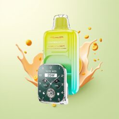 JNR VapeWatch 30000 Puffs 1000mAh Type-C Oranje Mango