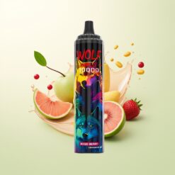 JNR Wolf Niplo 10000 Puffs 1.0 Ohm Mesh 650mAh 20ml Type-C Gemengde Bes